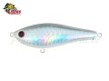 Isca Strey Lun�tica 70SS - 7cm 16,5g H05 Hologr�fica Branca
