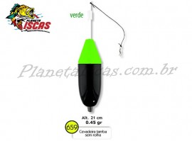 B�ia Cevadeira Bar�o Tamba N659 21cm 45g Verde Copo Preto