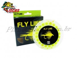 Linha Albatroz Fly Line WF8F 30 Metros Amarela