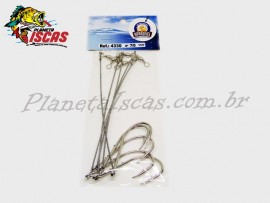 Anzol Encastoadores 4330 7/0 Encastoado com 05 Pe�as 