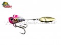 Isca Yara Little Spin Colher Folha - 3cm 16g Cor 01 Rosa Hologr�fico