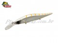 Isca Yara M�quina 98 + 1 - 9,8cm 10,5g Cor 74 Branco/Laranja