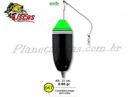 B�ia Cevadeira Bar�o Mega N647 21cm 80g Verde Copo Preto