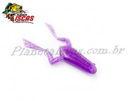 Isca Monster 3X X-Frog 9cm Cor Purple 005 (Embal. C/ 2 Pe�as)