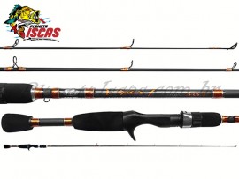 Vara Albatroz Viper I 5.6 1,68 Mt 8/17 Lbs Preta (Inteiri�a)