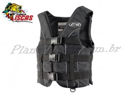 Colete Ativa 55 Classe V Preto G Homologado At� 110 Kg