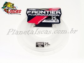 Linha YGK G-Soul Frontier Fluorocarbon 0,46 mm 25 Lbs com 50 Metros