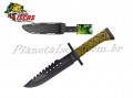Faca Xingu Esportiva Cabo Borracha L�mina Preto XV-3405
