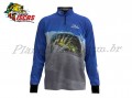 Camiseta Faca Na Rede Combat-S CS 24 Tucunar� Azul 