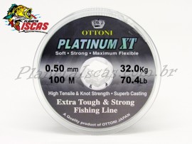 Linha Ottoni Platinum XT 0,50mm Carretel com 100 Mt