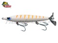 Isca Yara Devassa 140 Slim - 14cm 35g Cor 74 Branco/Laranja