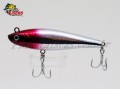 Isca Nakamura Curisco 80 - 8cm 13g Cor 403 Hologr�fica Cabe�a Vermelha