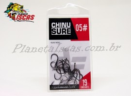 Anzol Albatroz Chinu Sure Black Tam: 05 com 19 Unidades