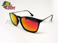 �culos Dourado Fish Lambari 4187 Lente Espelhada Vermelha