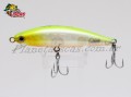 Isca Nakamura Bor� 75 - 7,5cm 7g Cor 530 Aqua Verde Lim�o