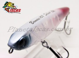 Isca Jackall Bonnie 107 Silent - 10,7cm 17,8g Cor Ghost Silver Pink Tail