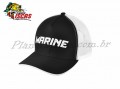 Bon� Marine Sports Pescador Preto/Branco