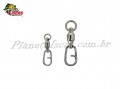 Snap Engate R�pido Caterva The Ring #1 35 Lbs com Girador Rolamentado (Embalagem com 10 Pe�as)