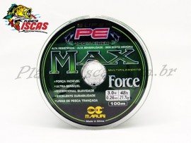 Linha Maruri MAX Multi 0,26 mm Verde com 100 Metros 