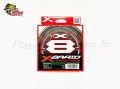 Linha YGK X-Braid Cord X8 2.5 0,27mm 45lb 300 Mt Verde Escuro