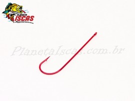 Anzol Kenzaki Bengala Red 04 Cartela com 10 Pe�as