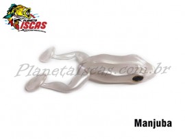 Isca Monster 3X Paddle Frog 9,5cm Cor Manjuba (Embalagem c/ 02 Pe�as)