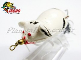 Isca MC Frog Jerry Orelhudo 6cm 17g Cor Branco