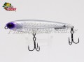 Isca Jackall Bonnie 85 Silent - 8,5cm 9,1g Cor Bone Silver