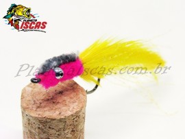 Isca Greg�rio Chenille #2 Amarelo