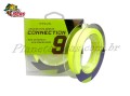 Linha Crown Connection 9X Yellow Multifilamento 0,16mm com 300 Metros