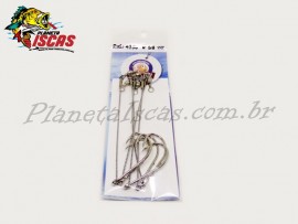 Anzol Encastoadores 4330 5/0 Encastoado com 05 Pe�as 