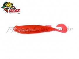 Isca Monster 3X E-Shad 9cm Cor Red (Emb.c/ 05 Peças)