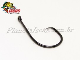 Anzol Crown In Line Circle Black 7/0 (Embal. C/ 06 Pe�as)