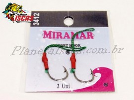 Suporte Hook Miramar Chinu 08 (Cartela com 02 pe�as)