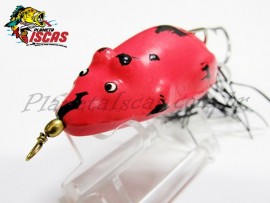 Isca MC Frog Rato Cl�ssico 6cm 17g Cor Vermelho